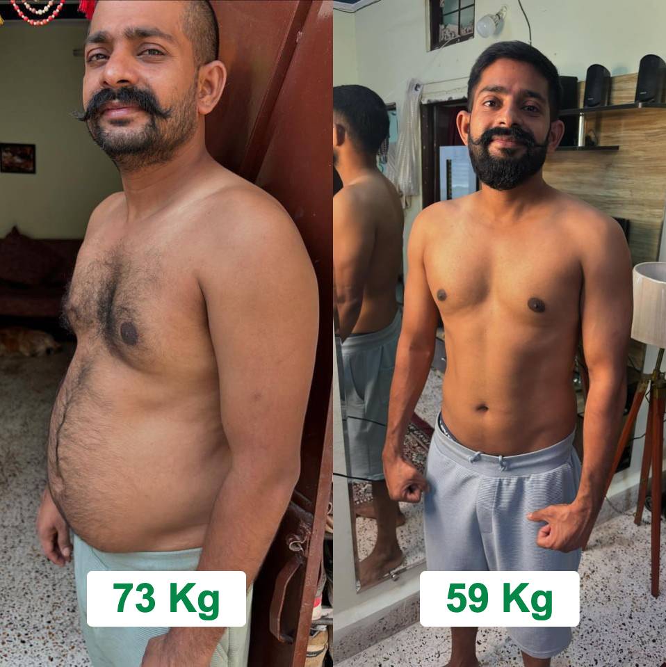 What does a real transformation look like? See  Dr. Pawan Patidar