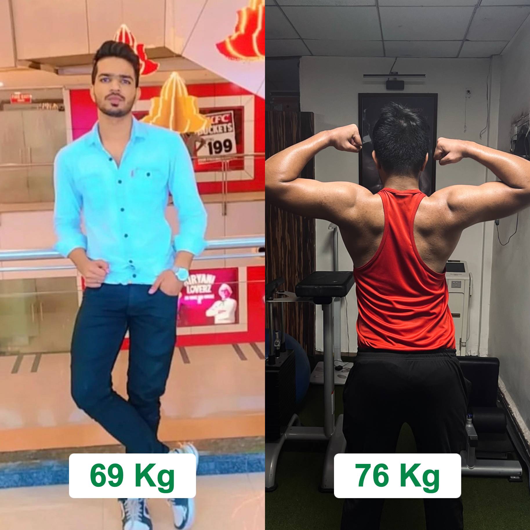 Meet Ayush, From Skinny to Shredded!