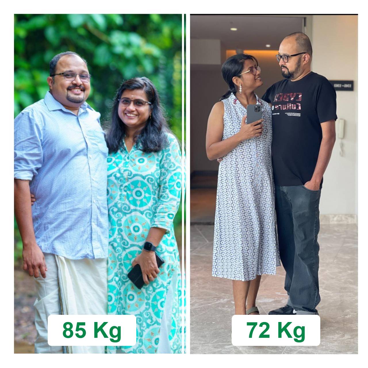 Power couple weight loss journey 