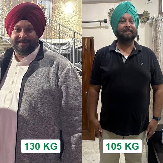 From 130kg to 105kg: Incredible Fat Loss & Muscle Gain Journey