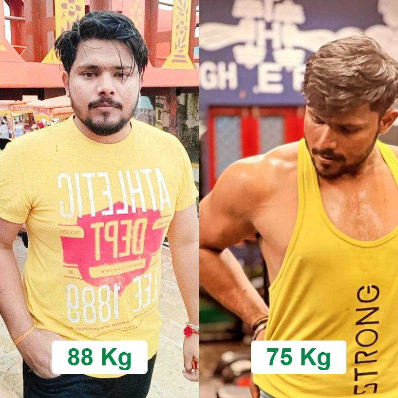 From 88 kg to a strong, lean 75 kg