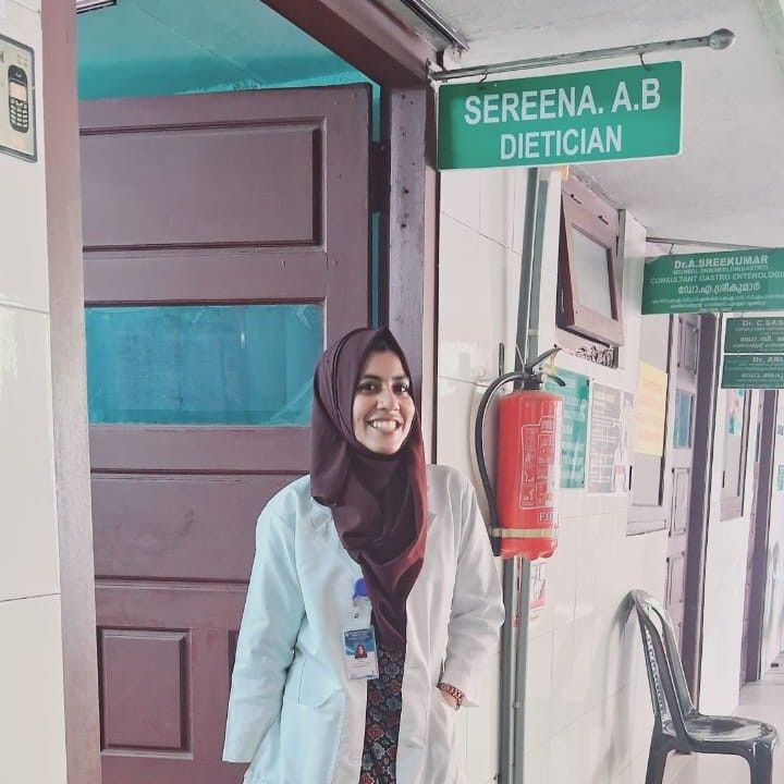 Sereena A B - (Fitness Nutritionist, Weight Management Professional)