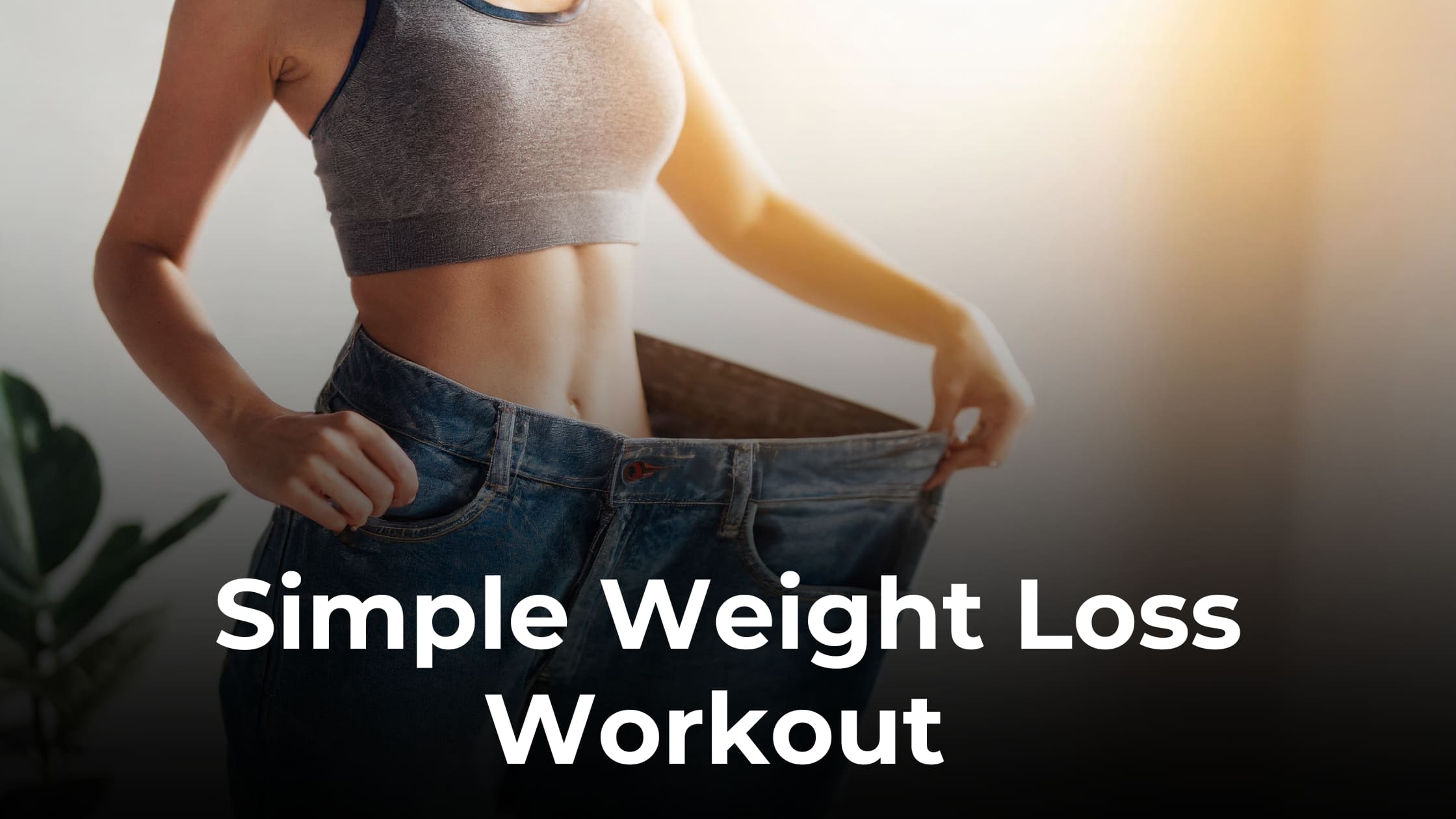 Simple Daily Weight Loss Workout for Beginners at Home